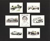 Click for more about Jim Clark Racing Driver Collectors Cards - .