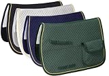 Saddle Pad Quilted with Pockets & Half Fleece