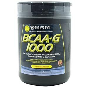 MRM - BCAA + G Ultimate Muscle Recovery Formula Lemonade - 1000 Grams
