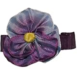 Posies Accessories Small Purple Amethyst Pansy Hair Clippie