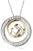 14k Two-Tone Interchangeable Diamond Mother's Day Pendant (1/7 cttw, H-I Color, I2 Clarity)