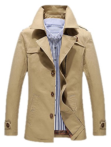 Lega Men's Jackets Coats Lightweight Cotton Spring & Fall Outdoors Windbreakers