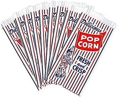 Bagcraft Packaging 300471 Pinch Bottom Popcorn Bag - 1000 / CS