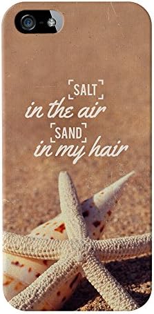 Salt in the Air Sand in my Hair Full Wrap High Quality 3D Printed Case, Snap-On Cover for iPhone 5 / 5s by UltraCases