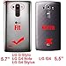 LG G Stylo Case, Telegaming Rugged Armor Hybrid Heavy Duty Case Cover + Belt Swivel Clip Holster + 2 Screen Protector For LG G Stylo LS770 Gray