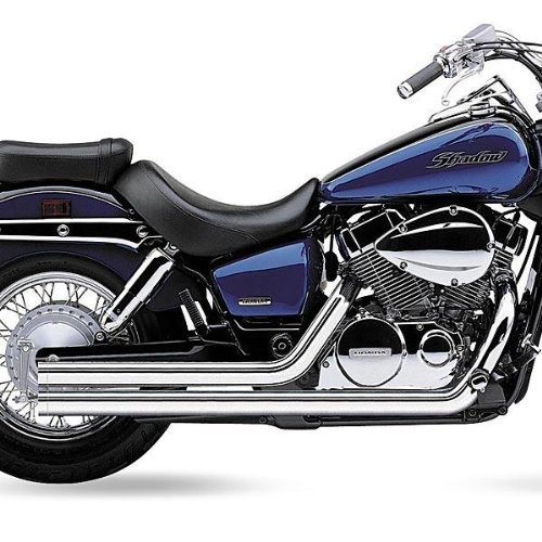 Cobra Street Rod Exhaust - Slashdown - Chrome, Color: Chrome 3918