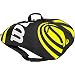 Wilson BLX Team II Yellow Six Pack Tennis Bag