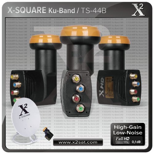 X2- Full HD KU Quad Universal LNB 