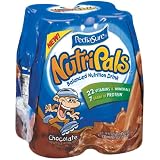 Pediasure Nutripals Chocolate Drink, 8-Ounce Bottle, 4 Count (Pack of 6)