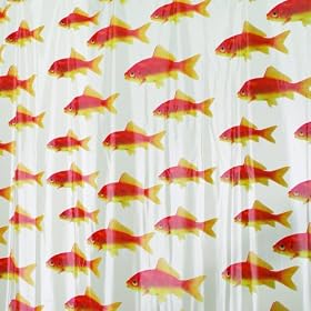 Interdesign Goldfish Design Shower Curtain (26080)