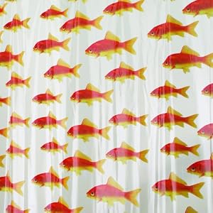 Interdesign Goldfish Design Shower Curtain (26080)
