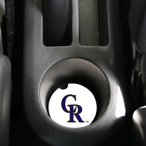 Colorado Rockies 2-Pack Absorbent Car Coasters