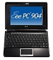 ASUS Eee PC 904HA 8.9-Inch Netbook (1.6 GHz Intel ATOM N270 Processor, 1 GB RAM, 160 GB Hard Drive, XP Home, 6 Cell Battery) Fine Ebony