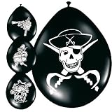 Folatex Latexballons Piraten 8 St&uuml;ck - Folat