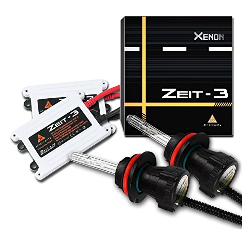 AFTERPARTZÂ® Zeit-3 35W AC HID Xenon Conversion Kit Headlight Bulbs with Premium Slim Ballasts, 2 Bulbs & 2 Ballasts, 2 Years Warranty, 15000K, H7