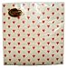 Caspari ファッションペーパータオル Sweet hearts white/red L(Lunch)サイズ 5970L