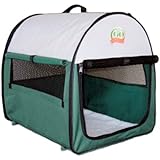 Go Pet Club Soft Crate for Pets, 24-Inch, Green