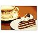 SWEETS & CAKES postcard set of 20. Post card variety pack of postcards depicting delicious desserts. Made in USA.