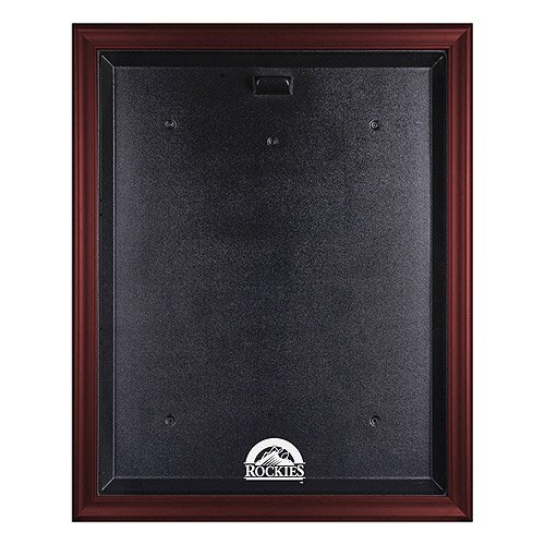 Mounted Memories Colorado Rockies Mahogany Jersey Display Case