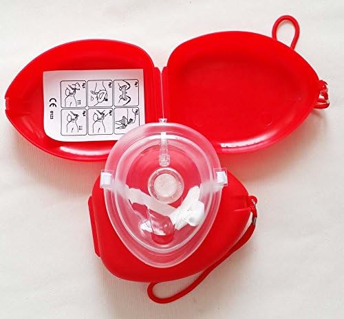 2pcs/lot Adult &amp; Children CPR Mask Face Shield Mask for AED Training /CPR