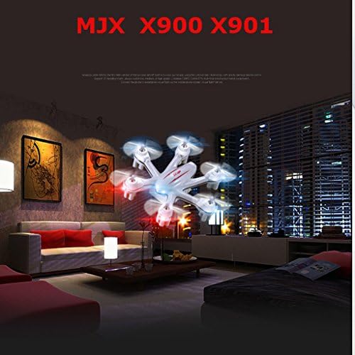 VR RC Shop® MJX X900 X901 3D Roll 2.4G 6-Axis First Nano Hexacopter, Drone Helicopter 3D Roll