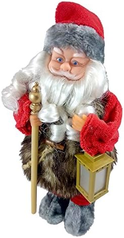 Animated Christmas Decoration Santa Claus Singing Musical Holiday Indoor Figurine 15 Inches Tall