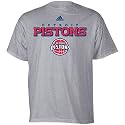 adidas Detroit Pistons Ash True Court T-shirt
