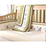 Kids Line Winnie the Pooh Together Time 4 Piece Crib Bedding Set