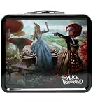Alice In Wonderland Tim Burton Walt Disney Movie Film Scene Classic Metal Vintage Retro Lunchbox