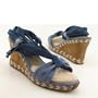 UGG AUSTRALIA Amelie New Sandals Blue, Navy Blue Womens
