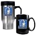 Duke Blue Devils NCAA Stainless Travel Mug And Ceramic Mug Set by Great American Products