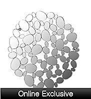 Mirrored Pebbles Wall Art