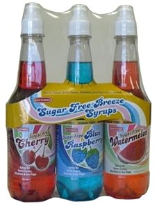 Amazon.com : Slushie Express Syrup Sugar Free Flavors Value Pack- 3