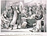 Give me liberty, or give me death! (Reprint measured in inches 24 x 18)