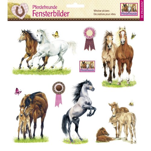 Spiegelburg 21300 Fensterbilder Pferdefreunde