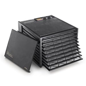Excalibur 3926TB Food Dehydrator, Black