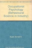 Occupational psychology