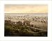 Beach Borkum Schleswig-Holstein Germany, c. 1890s, (L) Library Image