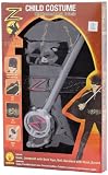 Rubie's - 154475M - Costumes - Panoplie Zorro - Taille M - cape, combinaison avec couvre-bottes, ceinture, foulard avec masque, epee