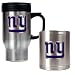 New York Giants NFL Travel Mug & Stainless Can Holder Set - Primary logo
