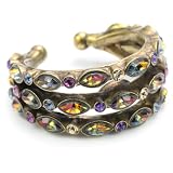 Sorrelli Aurora Sky Multi-Crystal Petal Band G