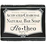 Activated Charcoal Soap-Natural & Organic-Unscented 5oz Face & Body Bar- Made in the USA-Vegan & Cruelty Free- Chemical & Preservative Free