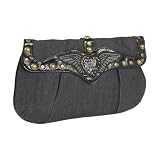 51GeM3vaClL._SL160_ - Make Love Not Trash Flap Clutch - clutches-purses