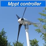 SunGold Power MAX 600W small wind turbine 12v/24v/48v wind generator bulid in mppt controller