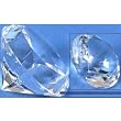 Crystal Diamond Showcase Jewelry Display Fixture 80mm