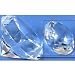Crystal Diamond Showcase Jewelry Display Fixture 80mm