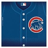 Lets Party By Amscan Chicago Cubs Baseball - Lunch Napkins