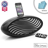 GOgroove SonaWave HD 2.1 Stereo Sound System with FULL-FUNCTION Wireless Remote for Apple iPhone and iPod (NEWEST AND PREVIOUS MODELS)