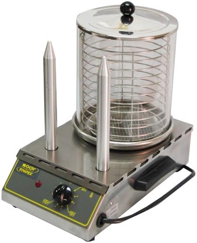 Equipex Duodog Stainless Steel Hot Dog Machine, 9 x 15 x 16 inch -- 1 each.