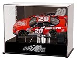 Tony Stewart 1/24th Die Cast Display Case with Platform and Race Used Tire